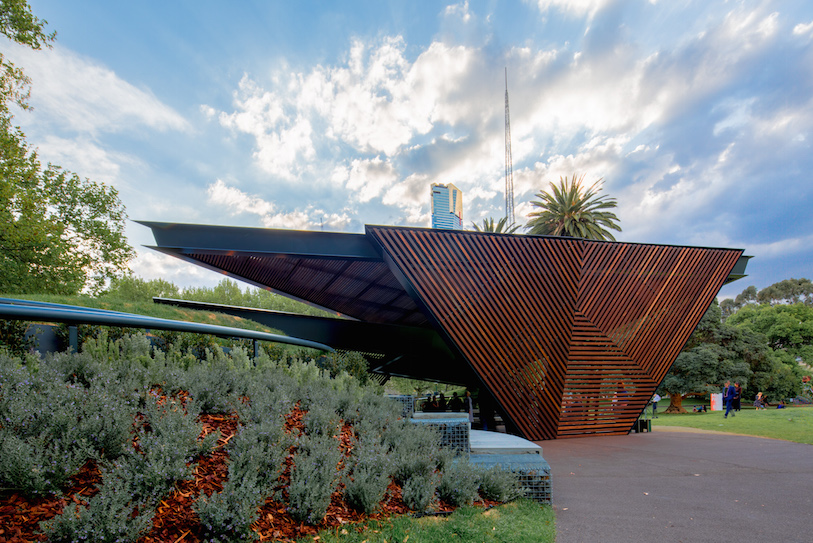 Click here: RMIT photography students capture MPavilion 2018
