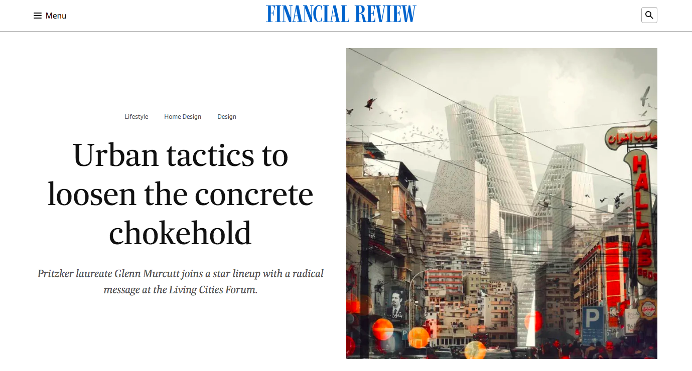 Read up: Living Cities Forum 2019 speakers in the media